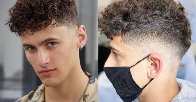 undercut-xoan Kiểu tóc undercut cho nam mặt tròn xoăn