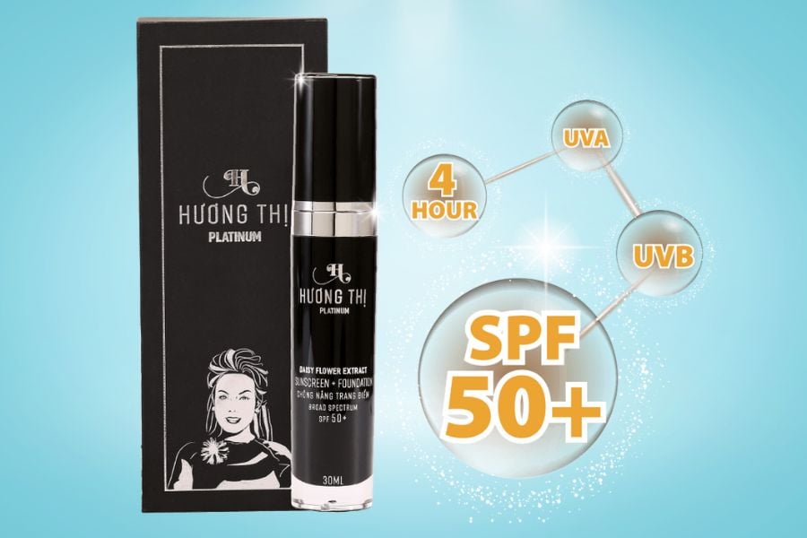 Kem chống nắng trang điểm Hương Thị 30ml