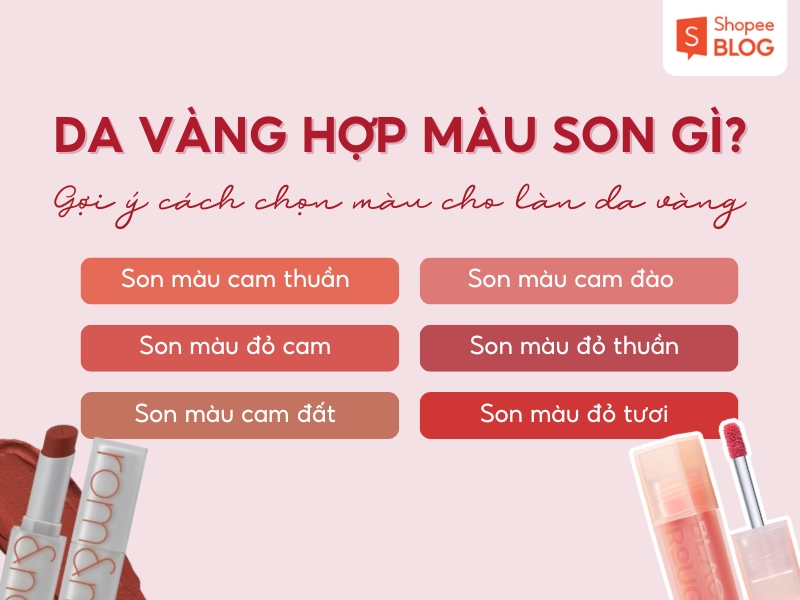 2e0bff27-da-vang-hop-mau-son-gi-1 Da vàng nên dùng son màu gì?