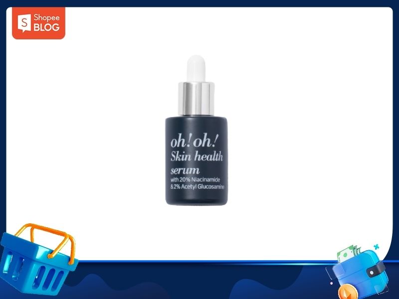 af97e1f3-serum-lam-deu-mau-da-8 Chai serum màu đen với nắp bạc và ống nhỏ giọt, nền trắng, góc phải có đồ họa giỏ hàng.