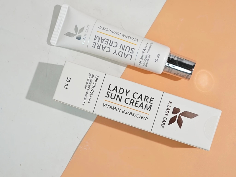 thành phần kem chống nắng phổ rộng K Lady Care