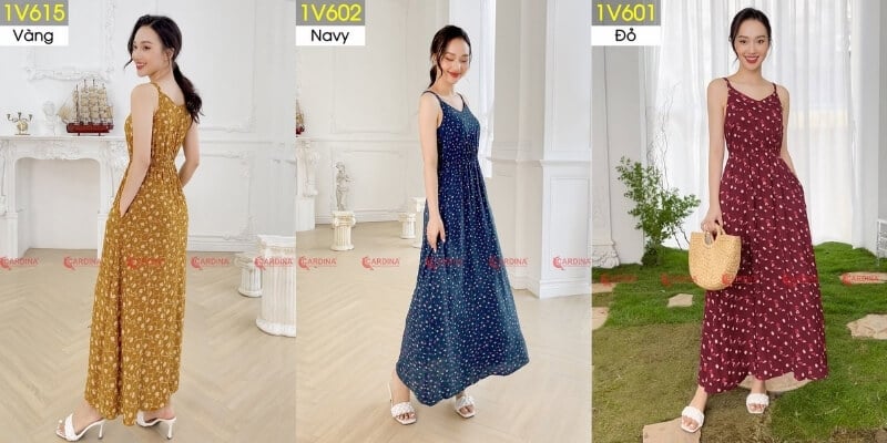 váy dài chấm gót