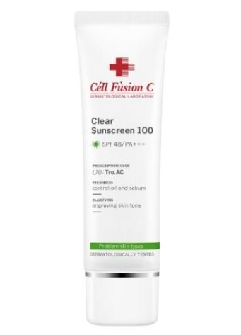 Cell Fushion C Clear 100 được nhận định là một trong những loại kem chống nắng hàng đầu hiện nay