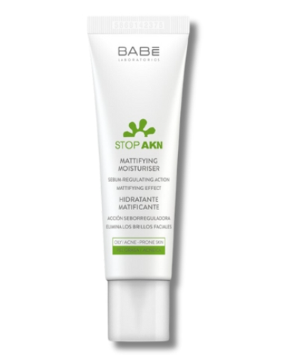 Kem dưỡng ẩm cho da dầu mụn lỗ chân lông to Babe Stop AKN Mattifying Moisturiser