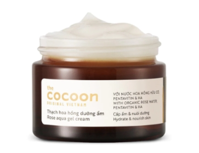 Cocoon hoa hồng là loại kem giữ ẩm cho da hỗn hợp suốt 24 giờ