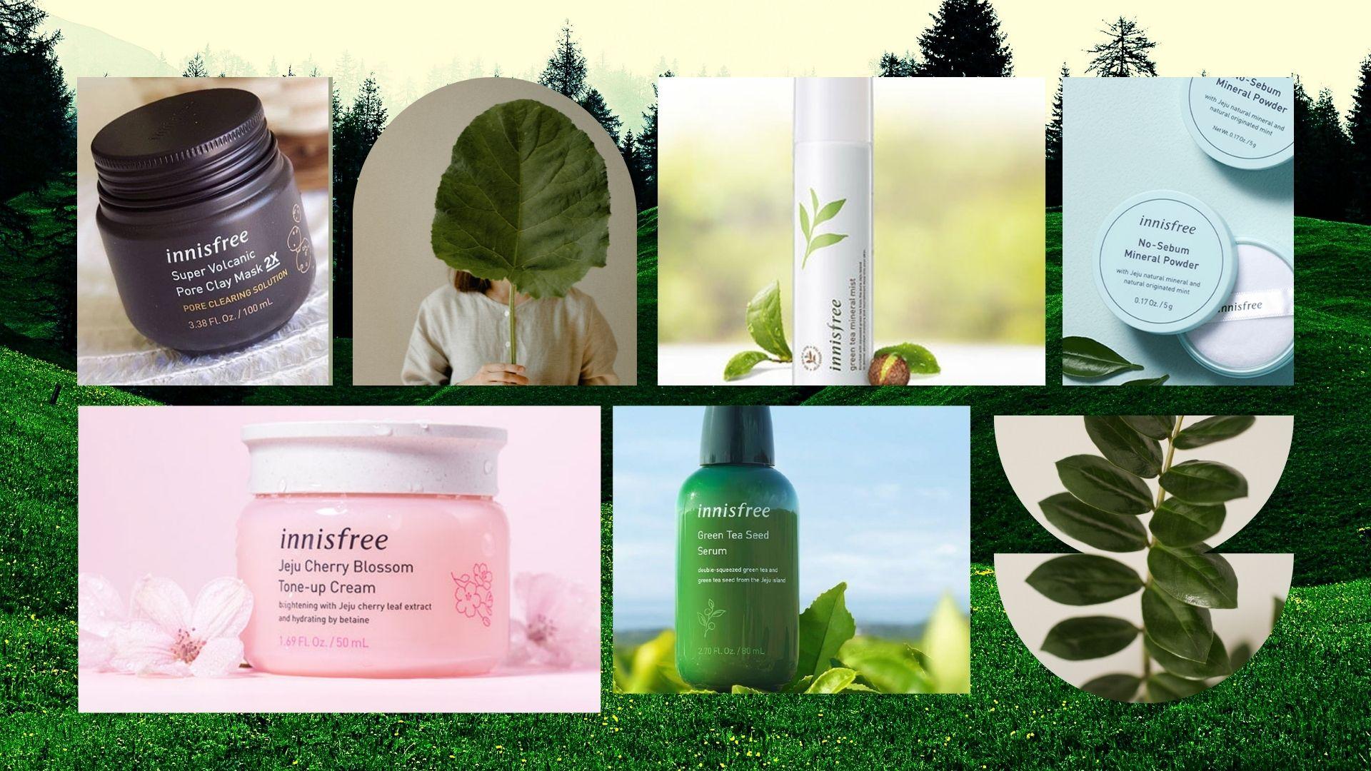 INNISFREE kết hợp sức mạnh từ thiên nhiên và công nghệ hiện đại để mang đến các sản phẩm hiệu quả cho người tiêu dùng.