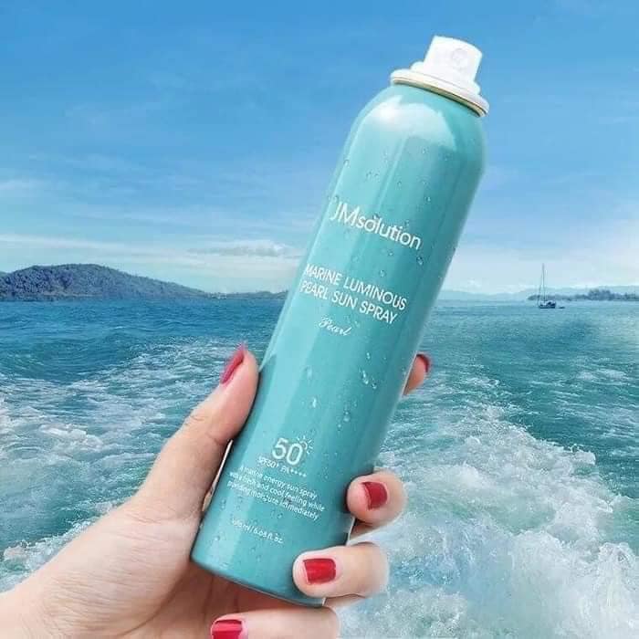 Xịt chống nắng JM Solution Luminous Sun Spray dưỡng sáng và cấp ẩm hiệu quả