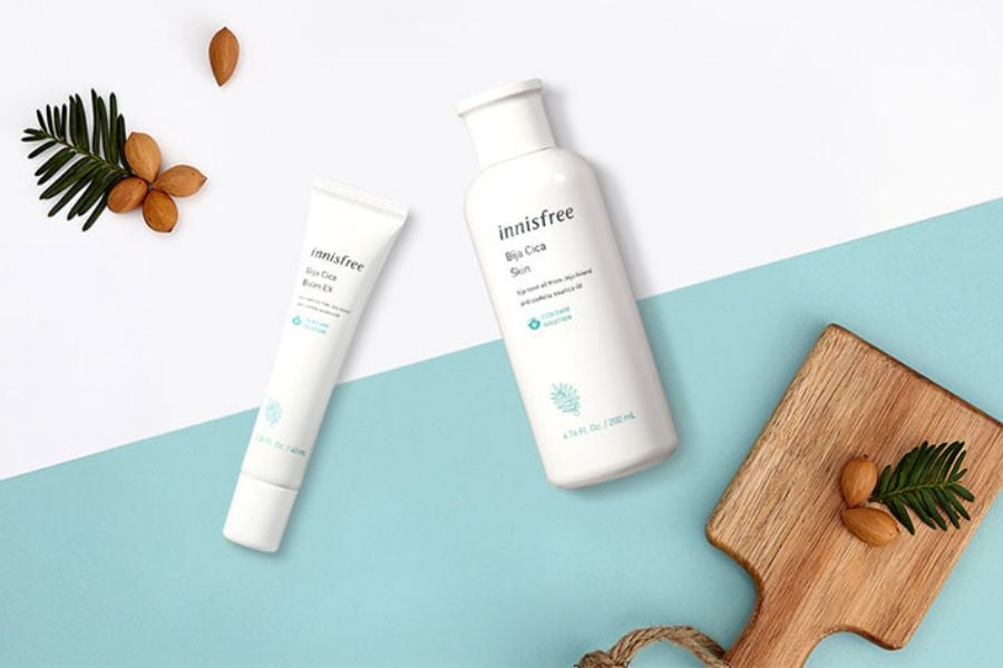 Toner Innisfree bija cica skin cho da mụn nhạy cảm