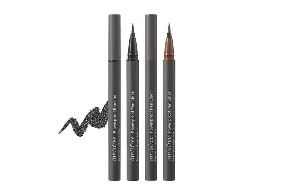 Bút kẻ viền mắt nước lâu trôi Innisfree powerproof pen liner