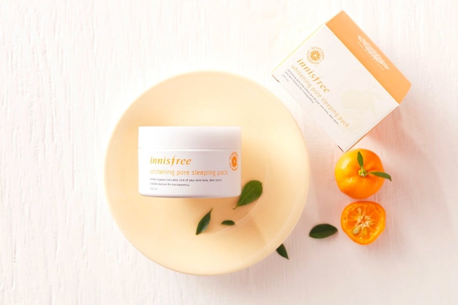 Mặt nạ ngủ Innisfree Whitening Pore Sleeping