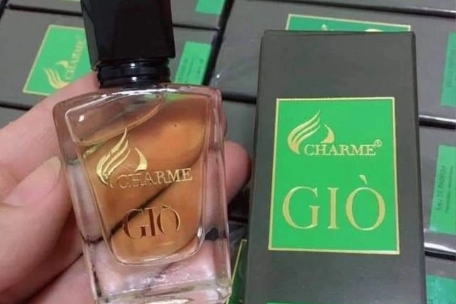 Nước hoa Charme mini Giò - mùi hương nam tính và mạnh mẽ