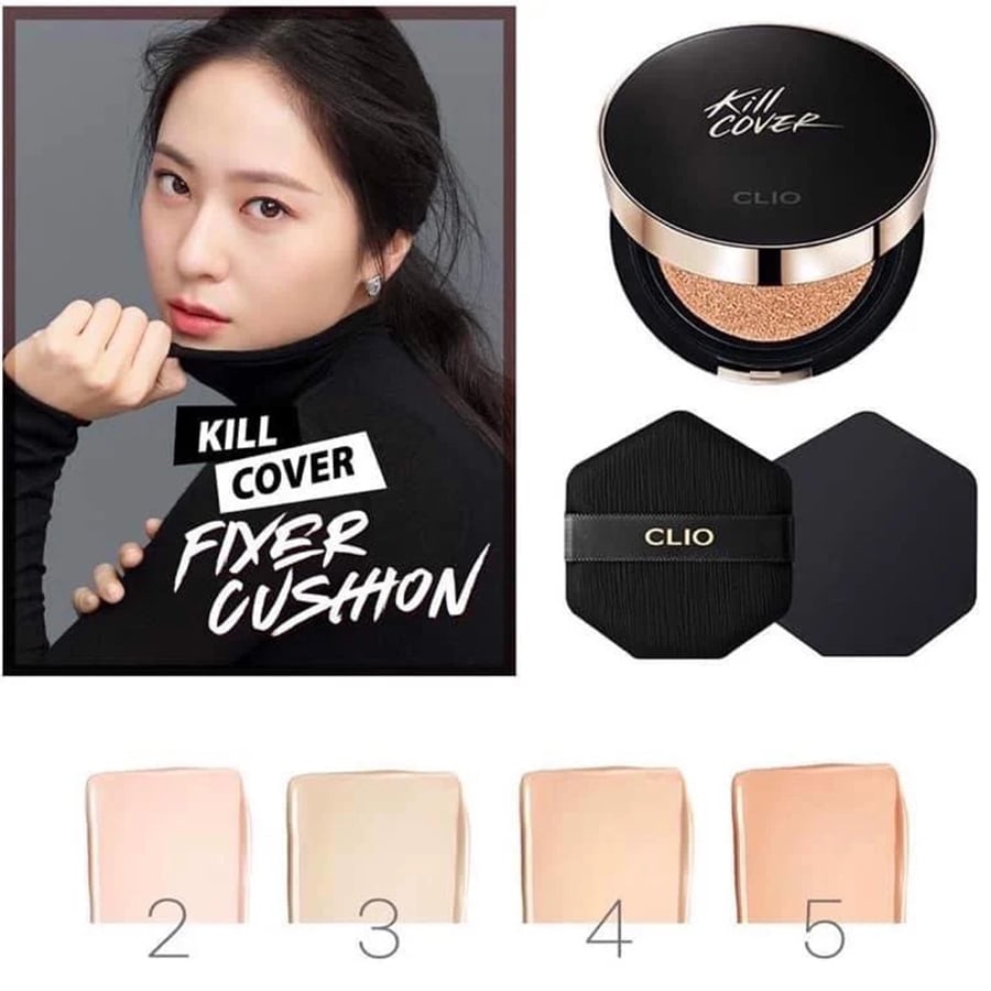Phấn nước Clio Kill Cover Fixer Cushion