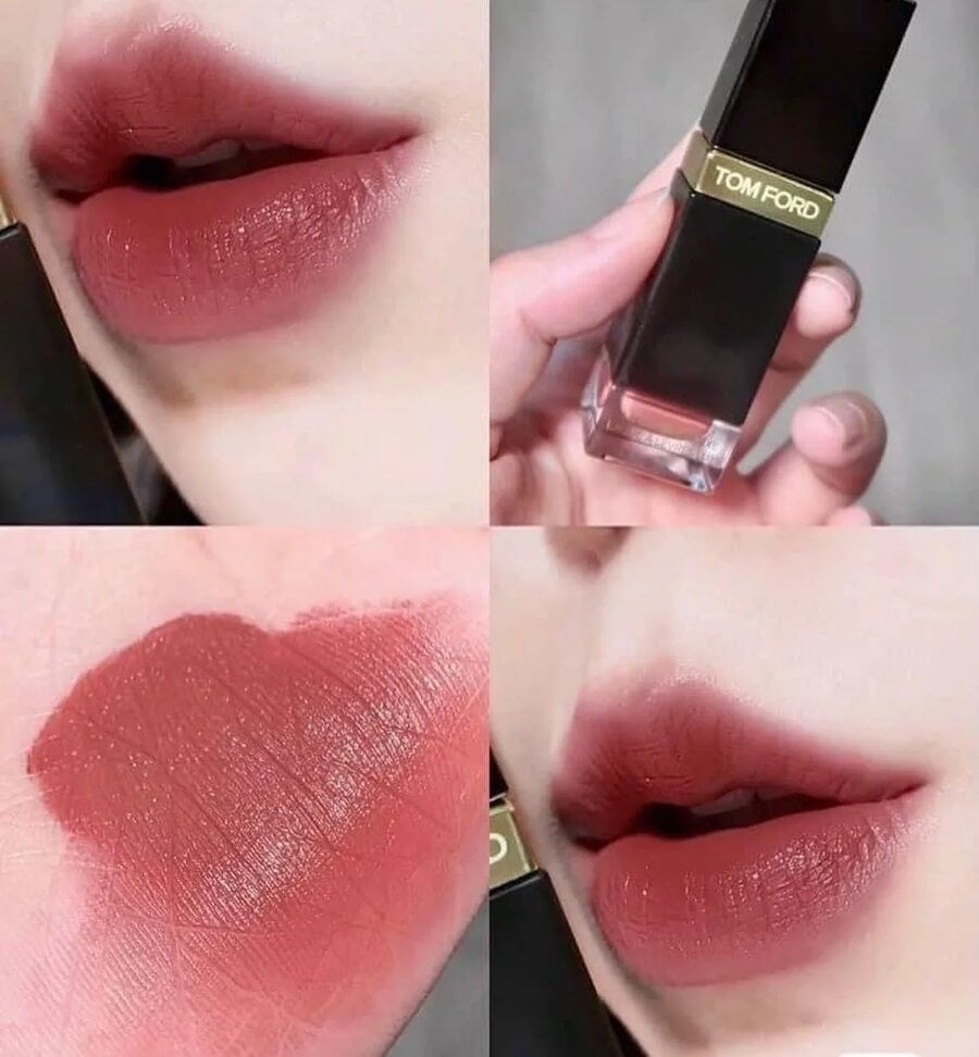 Son Kem Tom Ford 03 Lark Lip Lacquer Matte Nâu Đất