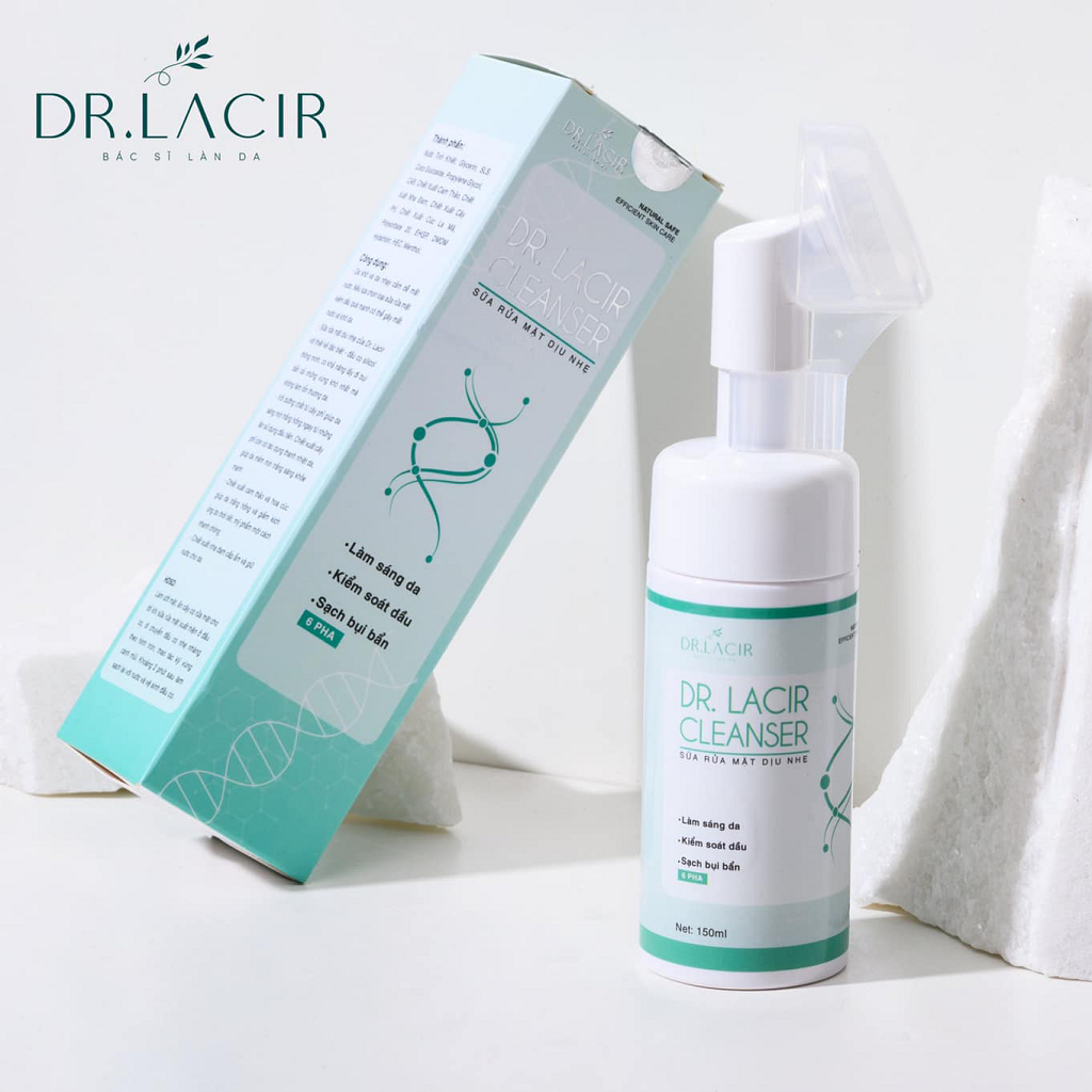 sữa rửa mặt dr lacir có tốt không
