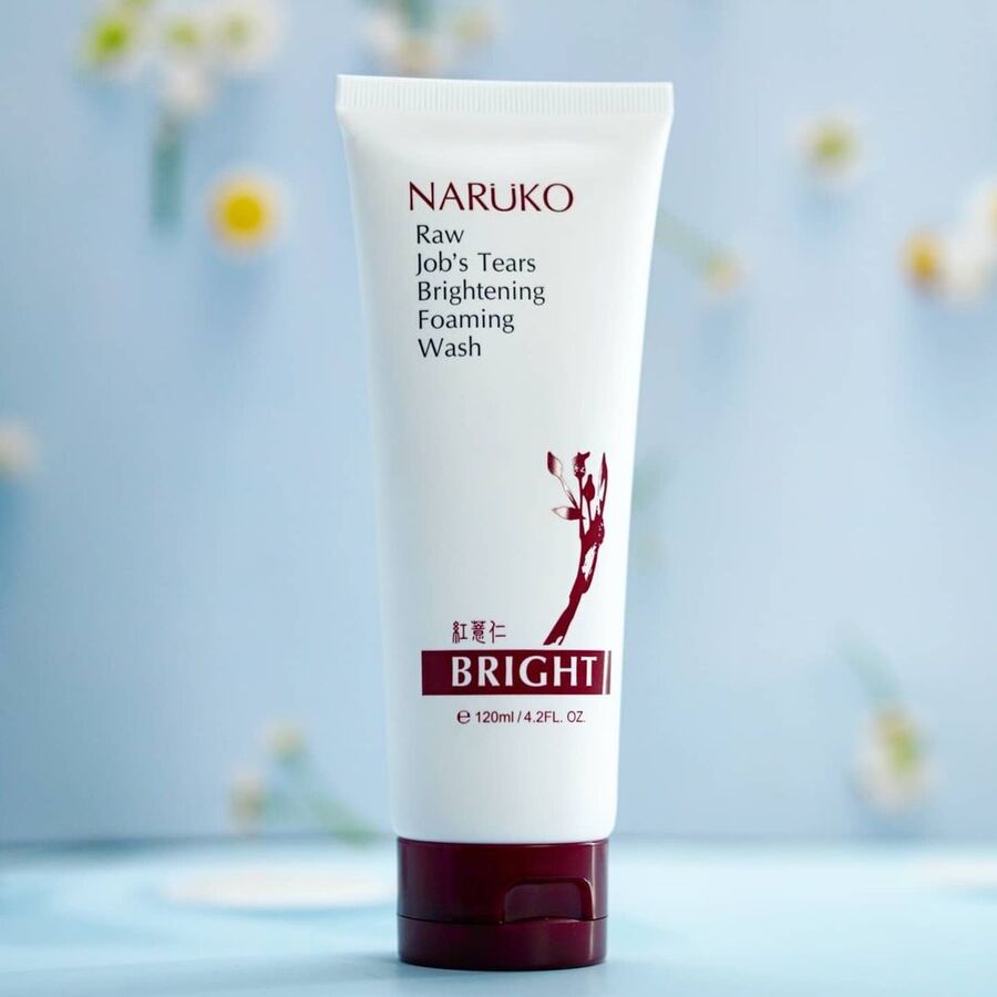 Sữa rửa mặt Naruko Raw Job’s Tears Brightening Ý dĩ sáng da
