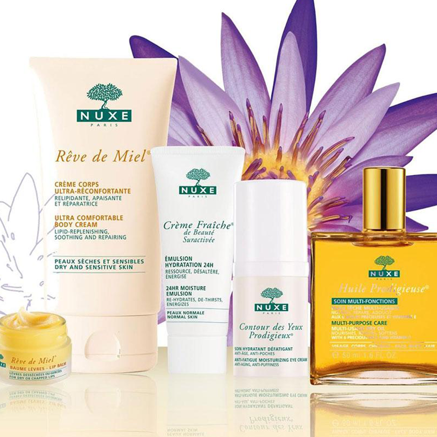 Khám phá sữa rửa mặt Nuxe mật ong