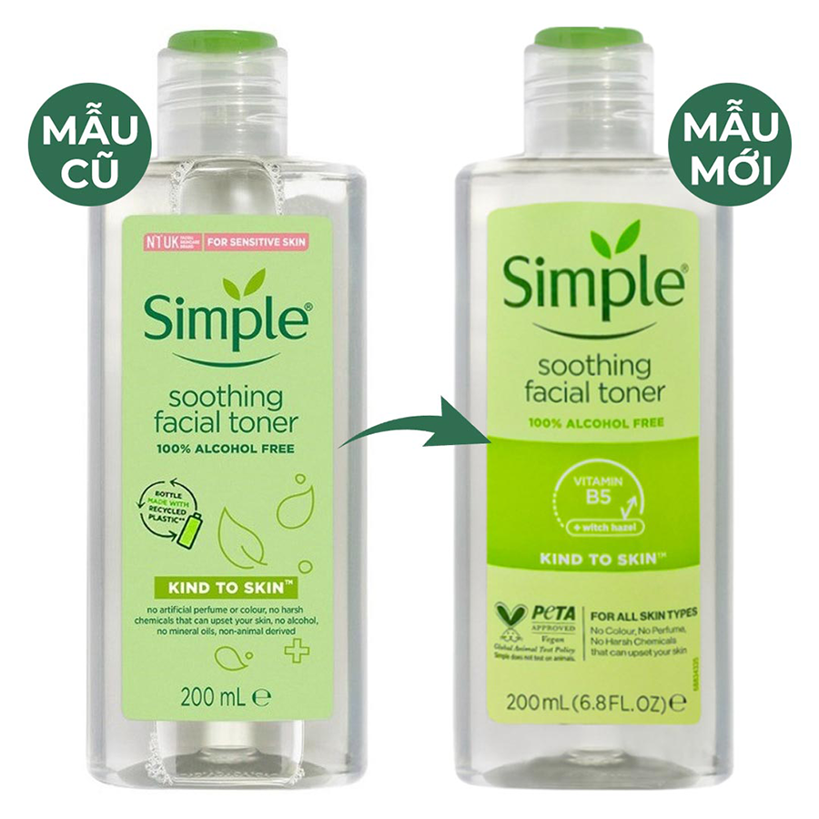 Nhận định tổng quát về toner Simple