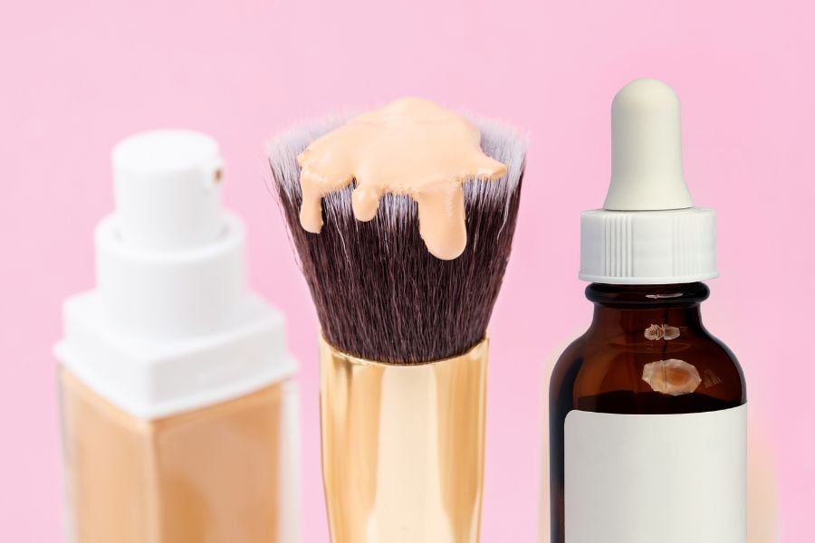 Những lưu ý khi kết hợp kem nền và serum