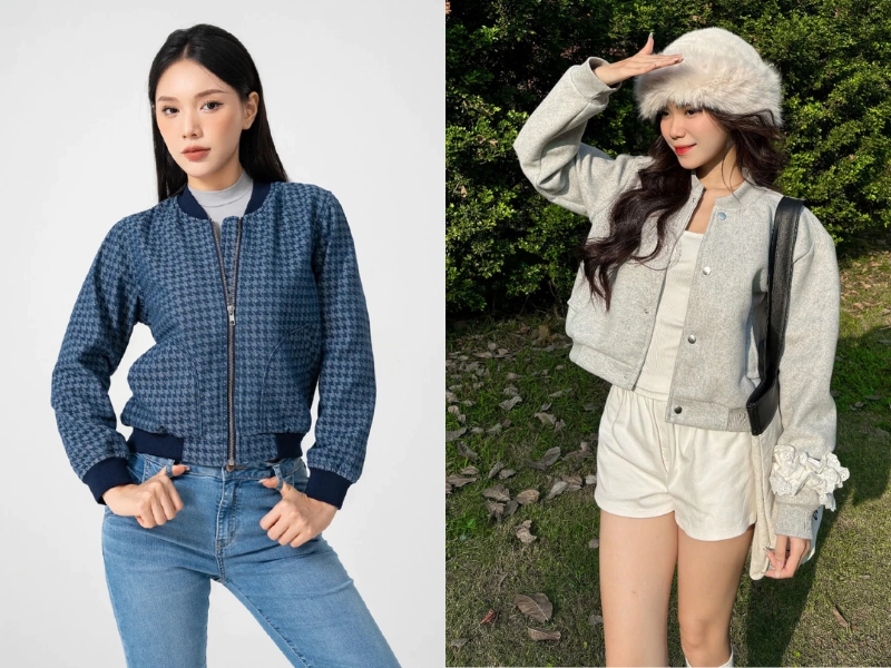 1fab0929 phoi do voi ao bomber nu 1 1