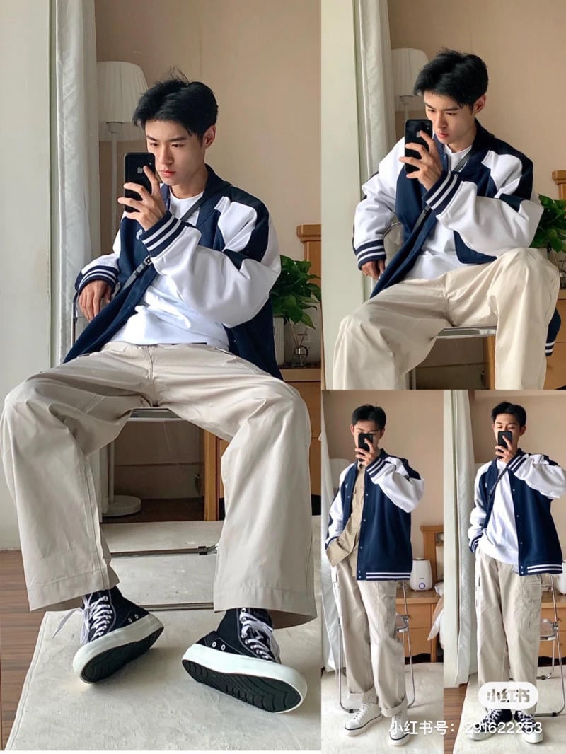 áo khoác bomber nam