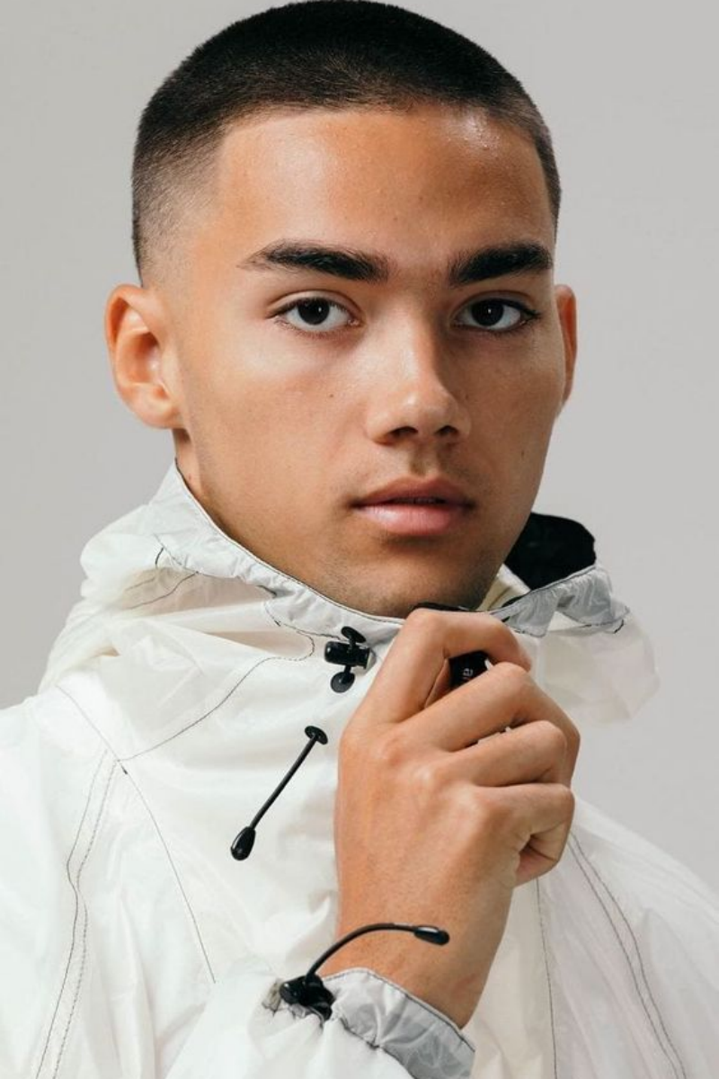 kiểu tóc buzz cut