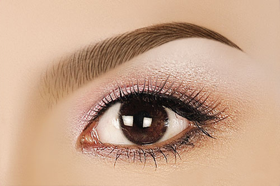 chan_may_ngan_2_16d61a15e256437f93ef27b77541bfcb Trang điểm chân mày có thể cải thiện mày ngắn, giúp cho khuôn mặt hài hòa hơn