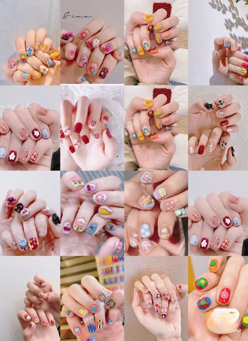 nail mùa hè đáng yêu nail mùa hè đáng yêu