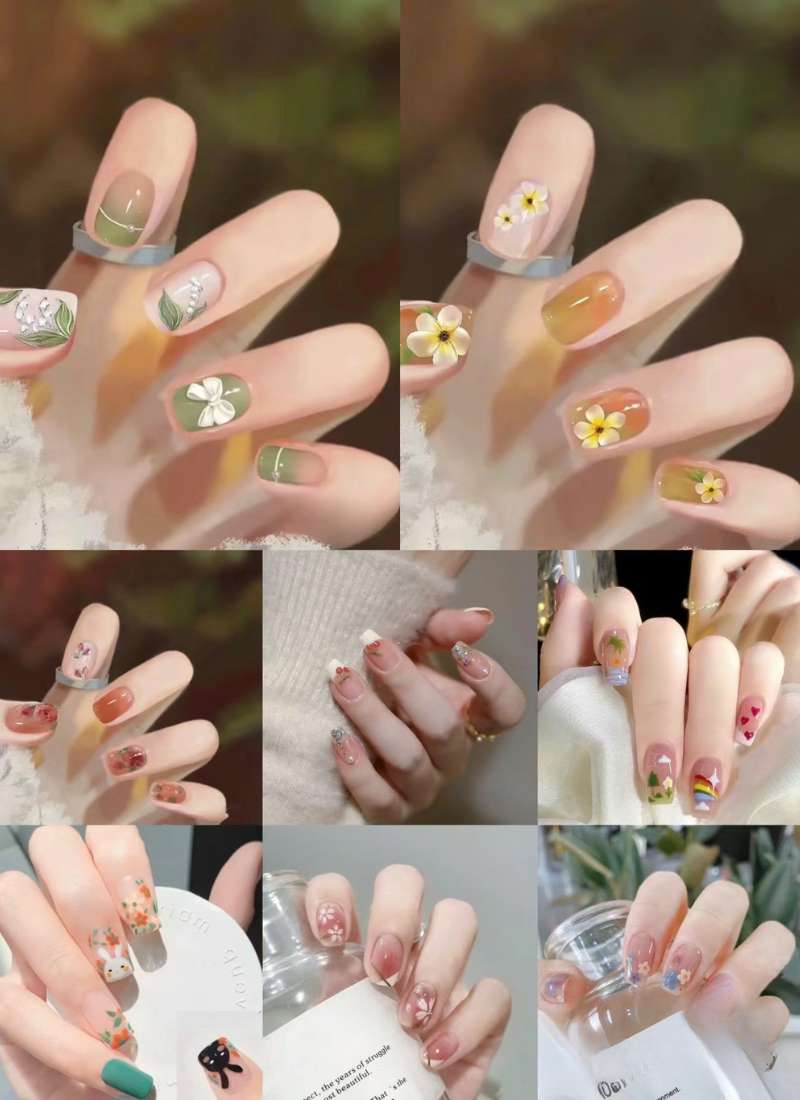 nail mùa hè đáng yêu nail mùa hè đáng yêu