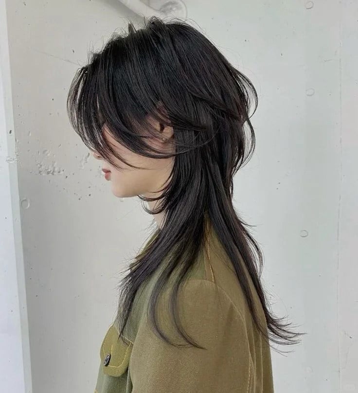 Tóc Mullet Layer Nữ Dài 15+ Kiểu Cá Tính Hot Nhất 2025 11 tóc mullet layer nữ dài