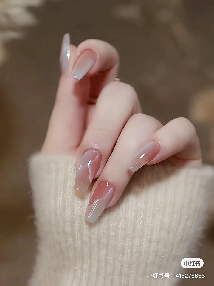 ombre-nails__18__172506911a354f329c7c6586d2560030 mẫu nail ombre vân đá