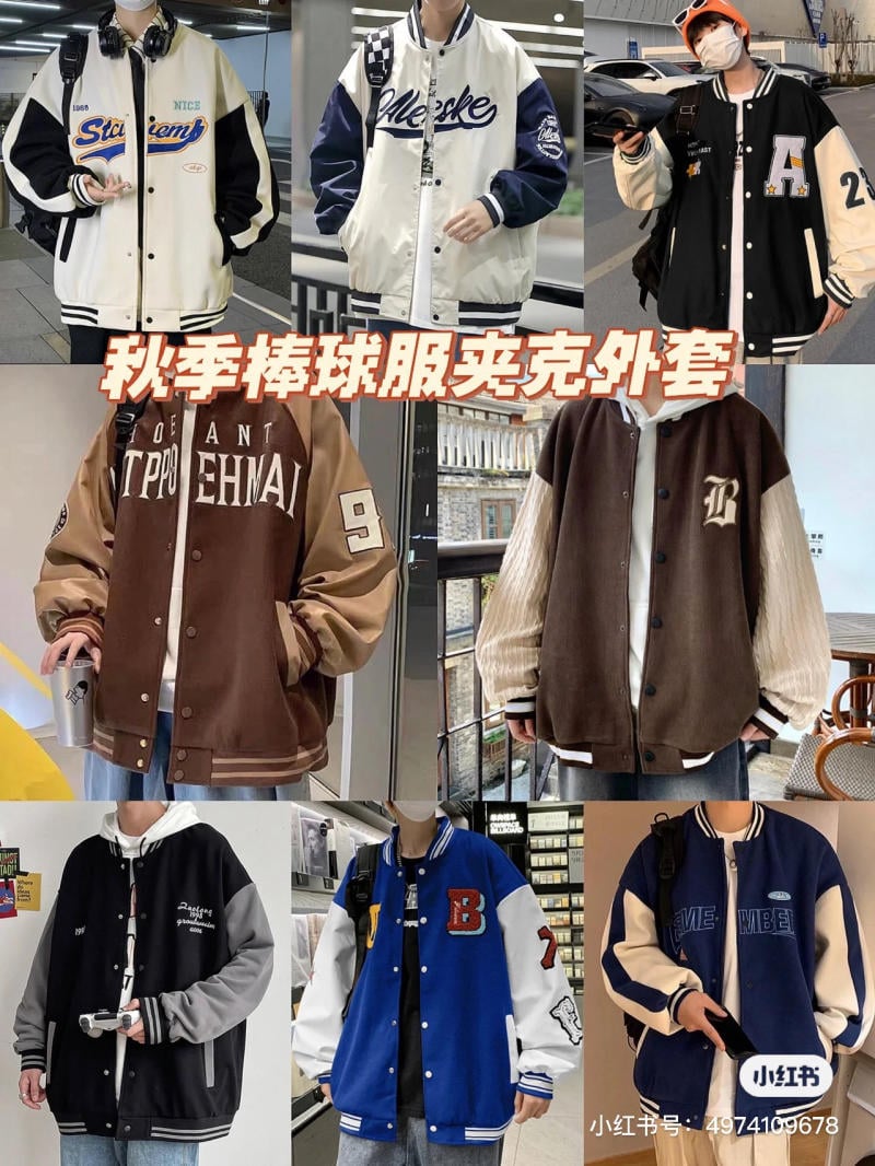 áo khoác bomber nam