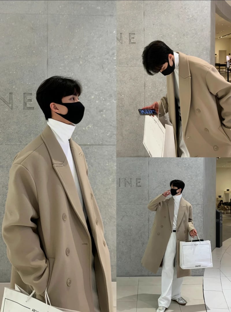 phoi-do-voi-ao-len-co-lo-nam__2__e4a9b90696e8450d89d52af343565e7b Áo khoác dạ dáng dài và áo len cổ lọ nam màu trắng