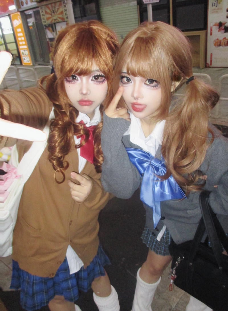 mix đồ phong cách Gyaru