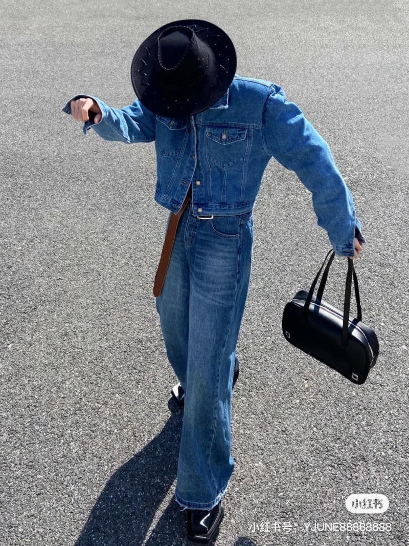 quần jean nam ống rộng