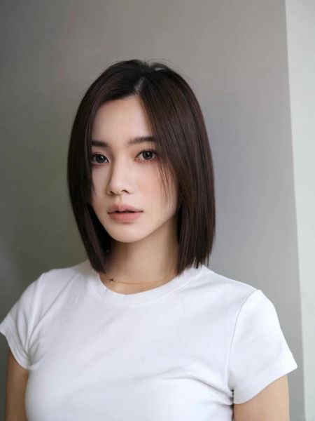 Tóc bob dài nữ tính và thanh lịch Tóc bob dài nữ tính và thanh lịch