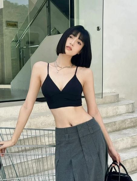 Tóc bob thẳng trẻ trung Tóc bob thẳng trẻ trung