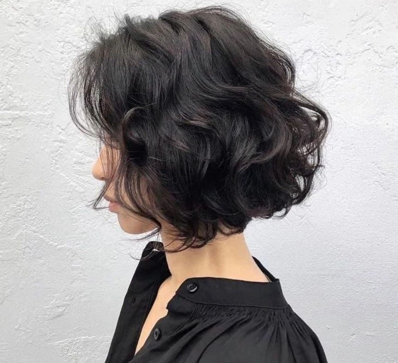 Tóc uốn bob