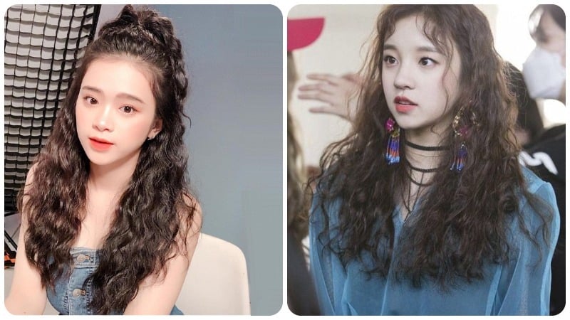 Tóc uốn dập xù