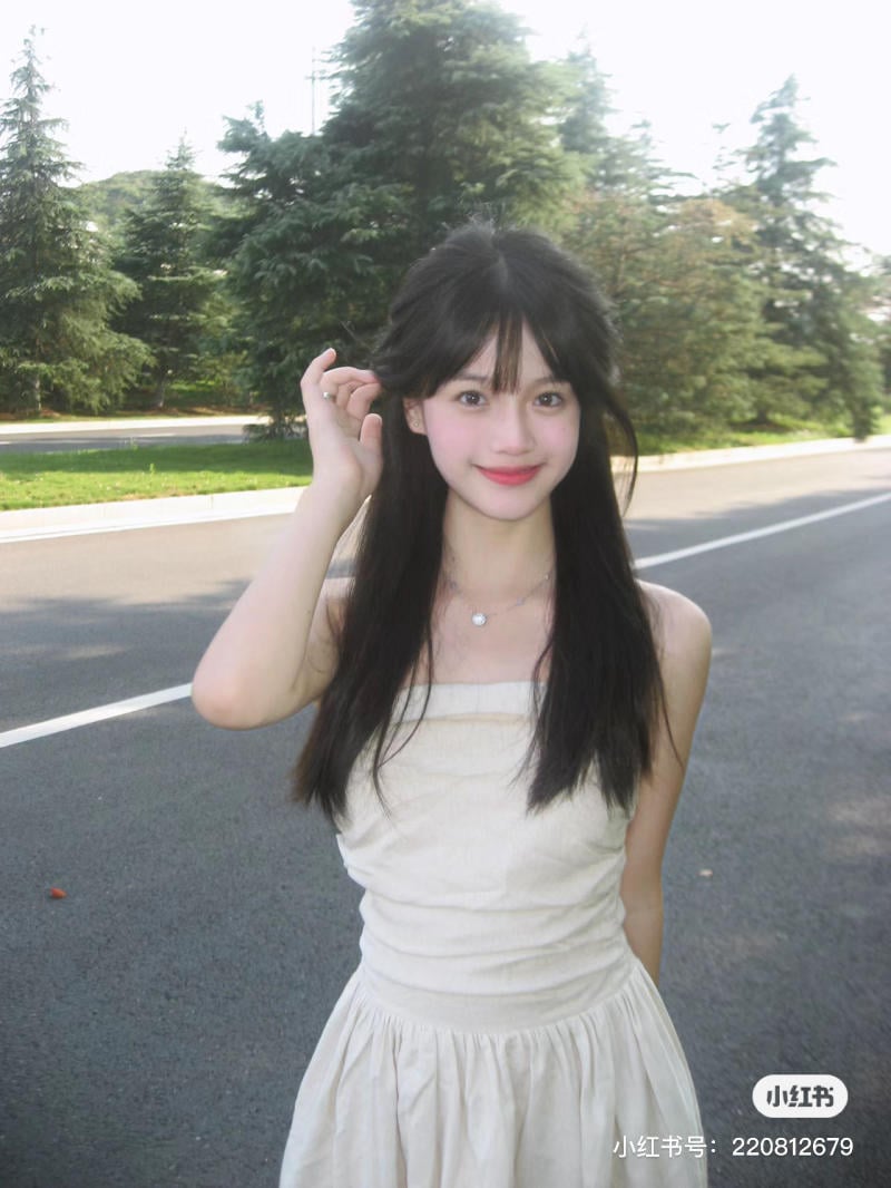 tóc mái thưa hàn quốc