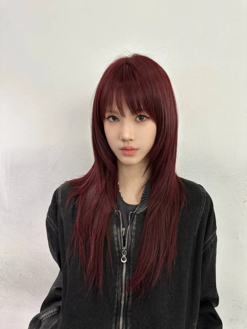 Màu tóc đỏ cherry cho da ngăm Màu tóc đỏ cherry cho da ngăm