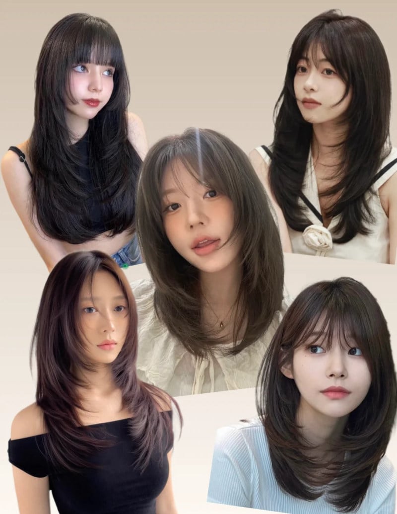 Tóc Mullet Layer Nữ Dài 15+ Kiểu Cá Tính Hot Nhất 2025 6 tóc mullet layer nữ dài