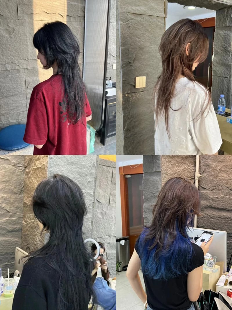 Tóc Mullet Layer Nữ Dài 15+ Kiểu Cá Tính Hot Nhất 2025 7 tóc mullet layer nữ dài