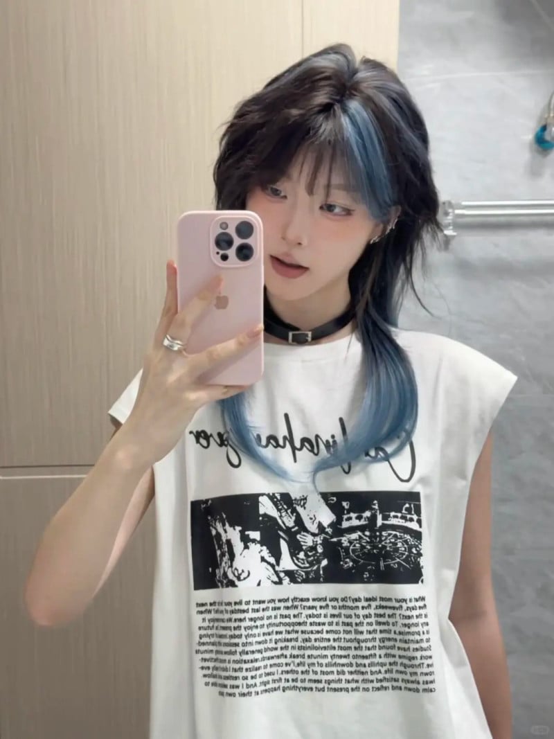 tóc mullet nữ