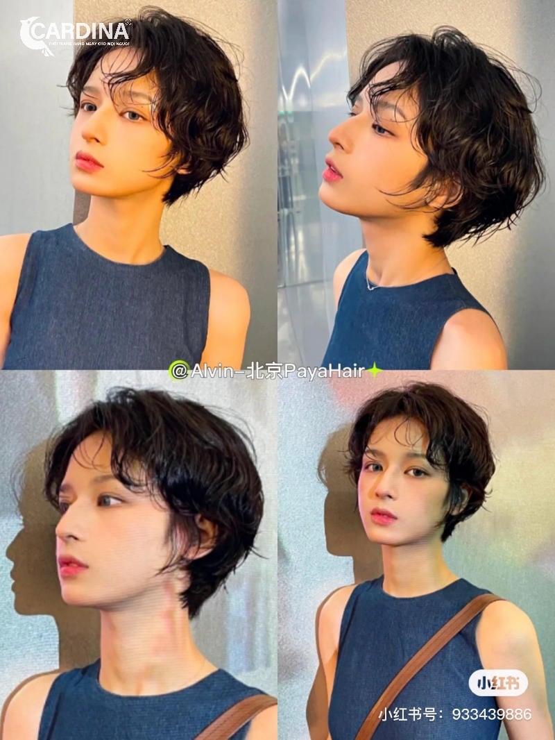 tóc mullet nữ