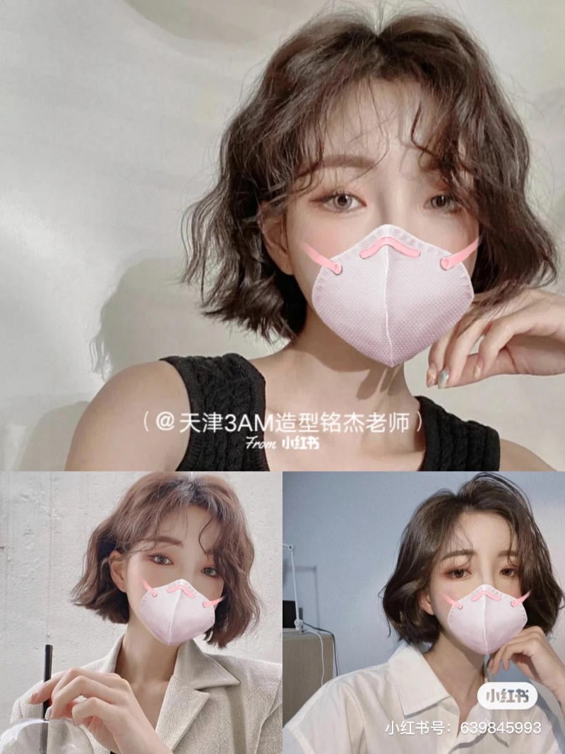 tóc xoăn sóng lơi ngang vai