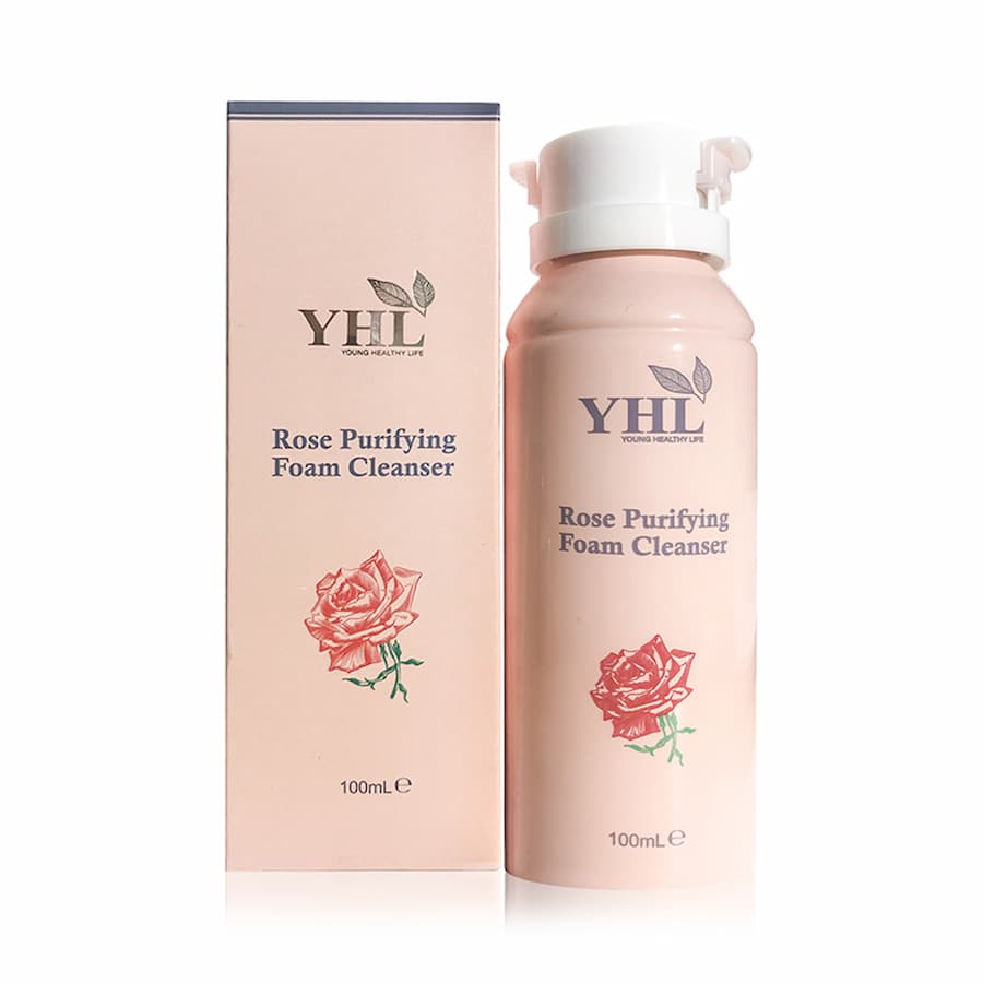 Sữa rửa mặt YHL Rose Purifying Foam Cleanser Sữa rửa mặt YHL Rose Purifying Foam Cleanser