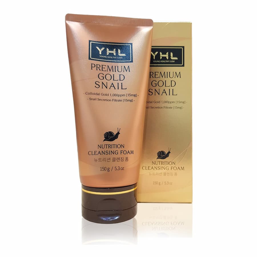Sữa rửa mặt YHL Premium Gold Snail Foam Sữa rửa mặt YHL Premium Gold Snail Foam